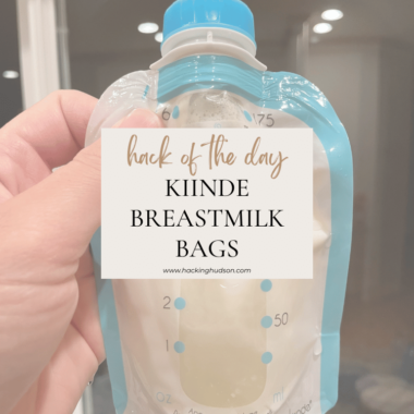 kiinde breastmilk bags