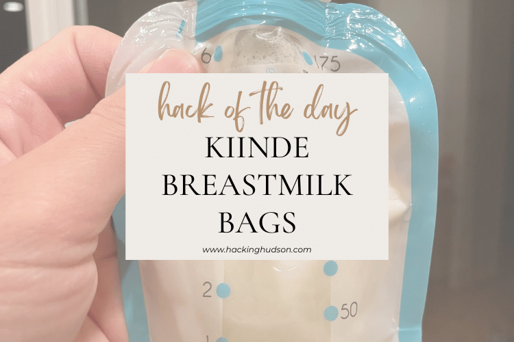 kiinde breastmilk bags