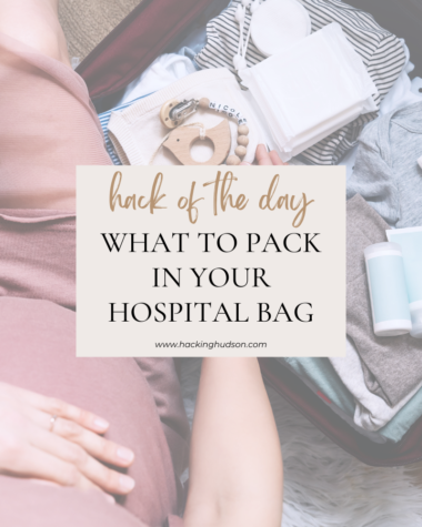 what to pack in your hospital bag