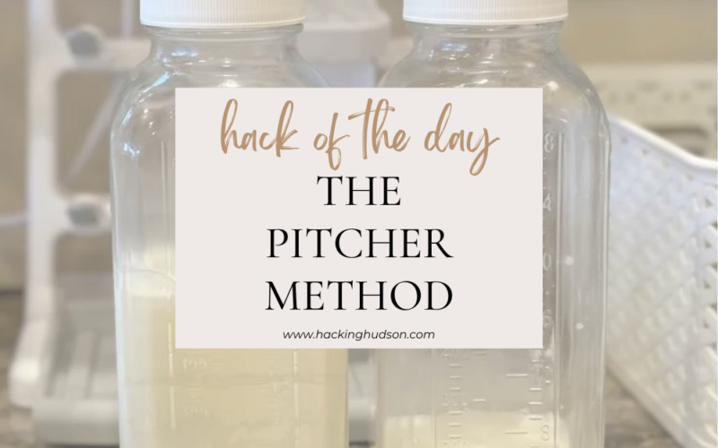 the pitcher method