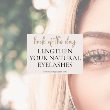 lengthen your natural eyelashes