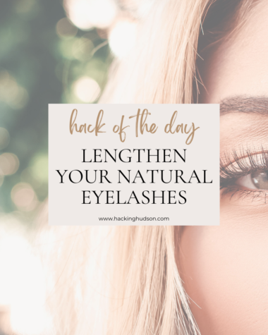 lengthen your natural eyelashes