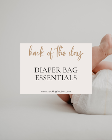 Diaper Bag Essentials